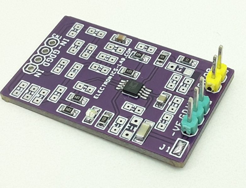 Universal OPAMP Board for SMD MSOP8 Package