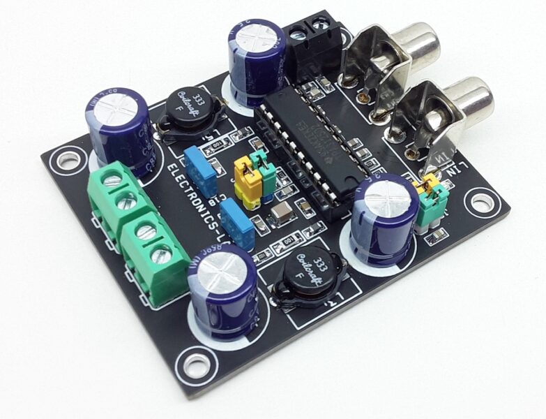 10W Class-D Stereo Audio Amplifier with Mute, Shutdown and Four Gain Settings