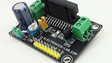 8A Brushed DC Motor Driver with Adjustable Constant Current, Direction Control, Brake Control, Speed Control