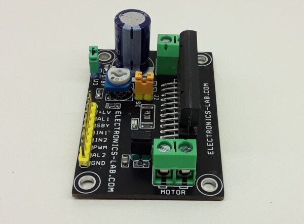 8A Brushed DC Motor Driver with Adjustable Constant Current, Direction ...