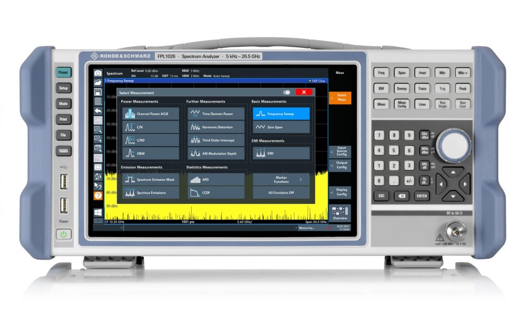 Rohde & Schwarz adds new frequency ranges to its portable all-rounder spectrum analyzers Rohde & Schwarz adds new frequency ranges to its portable all-rounder spectrum analyzers