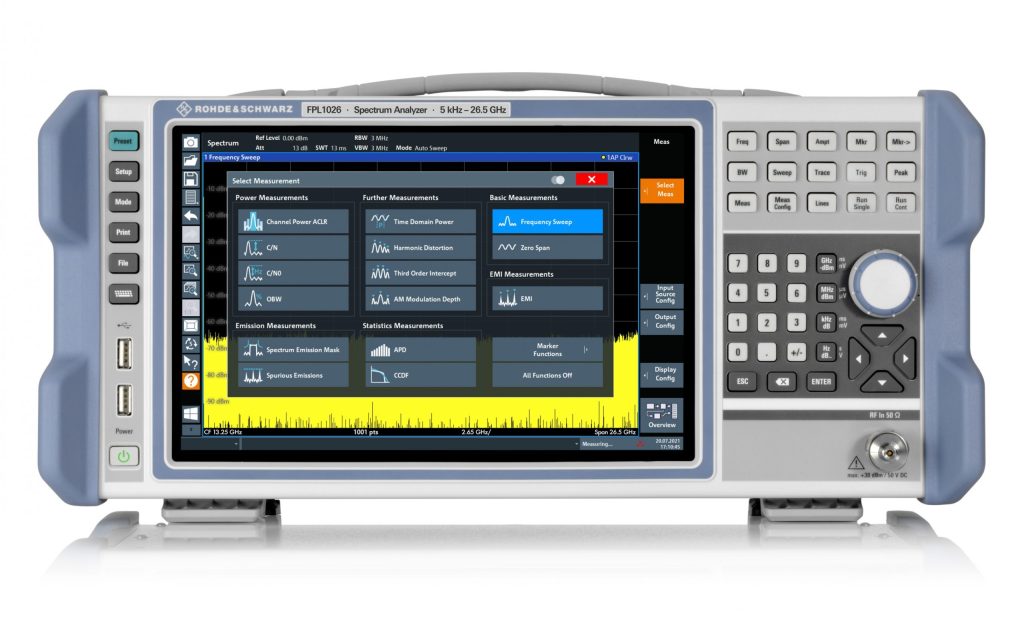 Rohde & Schwarz adds new frequency ranges to its portable all-rounder spectrum analyzers