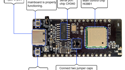 Low power HiSpark WiFi IoT Development Board is Compatible with HarmonyOS