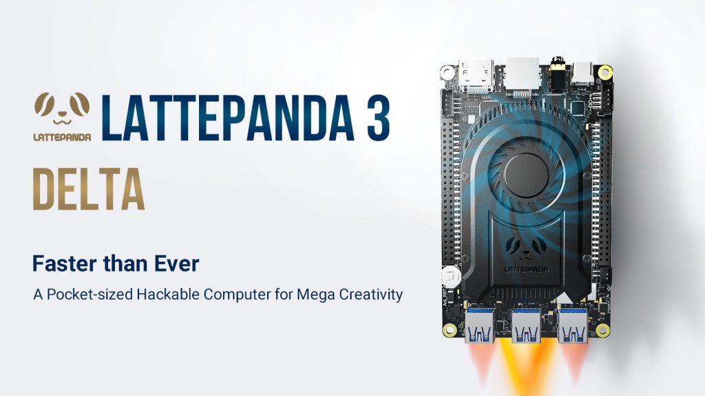 High-performance, Pocket-sized hackable LattePanda 3 Delta Computer Coming Soon