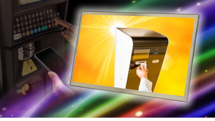 TFT display module features contrast ratio of 900:1