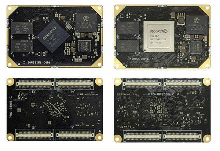 New SoMs from Rongpin Electronics Features Board-to-Board Connectors and Castellations