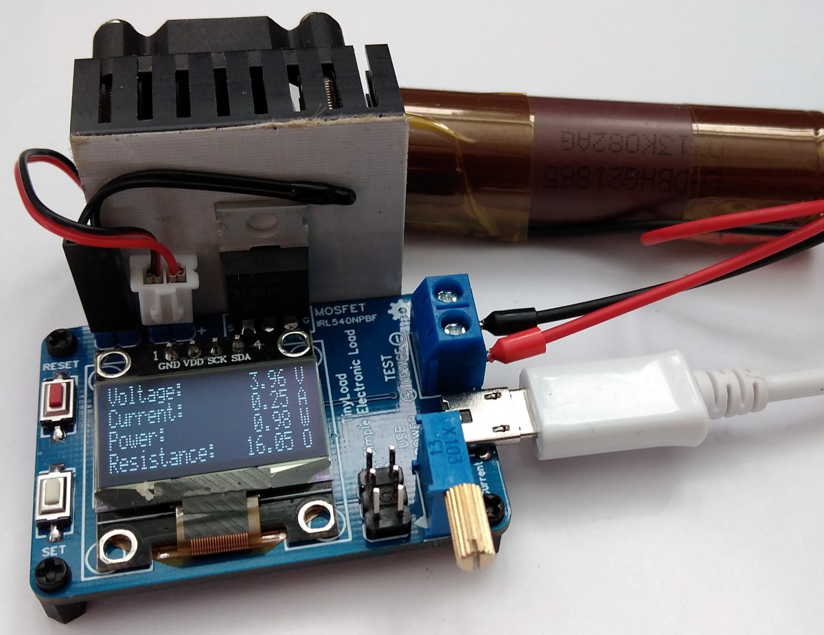 TinyLoad – Simple Electronic Load based on ATtiny45/85