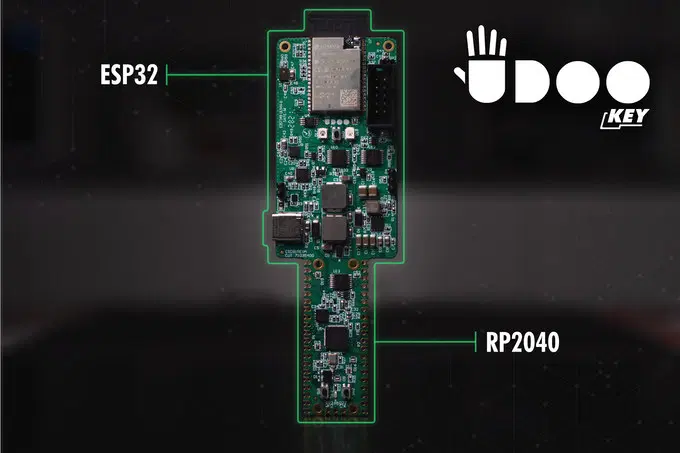 UDOO KEY — A Raspberry Pi RP2040 + ESP32 AI Board Coming Soon For $20