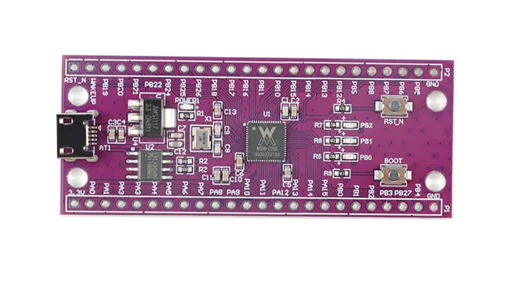 $2 Development Board Based On WinnerMicro W806 32-bit, 240MHz MCU $2 Development Board Based On WinnerMicro W806 32-bit, 240MHz MCU