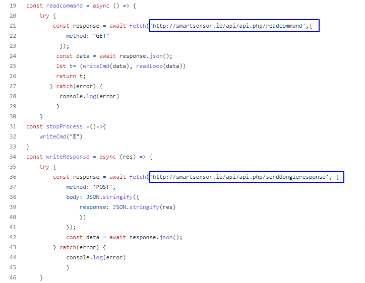 Access BLE data remotely