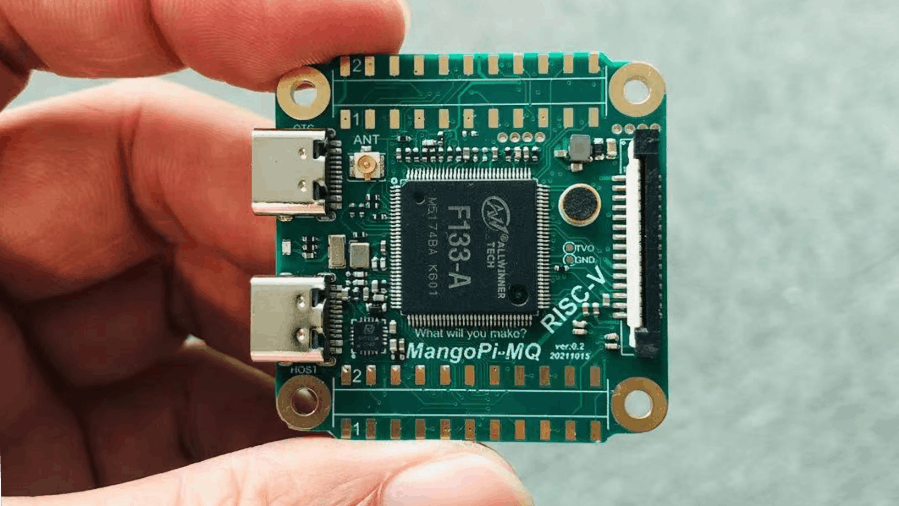 MangoPi-MQ1, a RISC-V Linux Capable Dev Board For Allwinner D1s Is Coming Soon For Under $10 MangoPi-MQ1, a RISC-V Linux Capable Dev Board For Allwinner D1s Is Coming Soon For Under $10