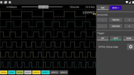 Scoppy: A Minimalist Oscilloscope and Logic Analyzer Powered by Raspberry Pi Pico