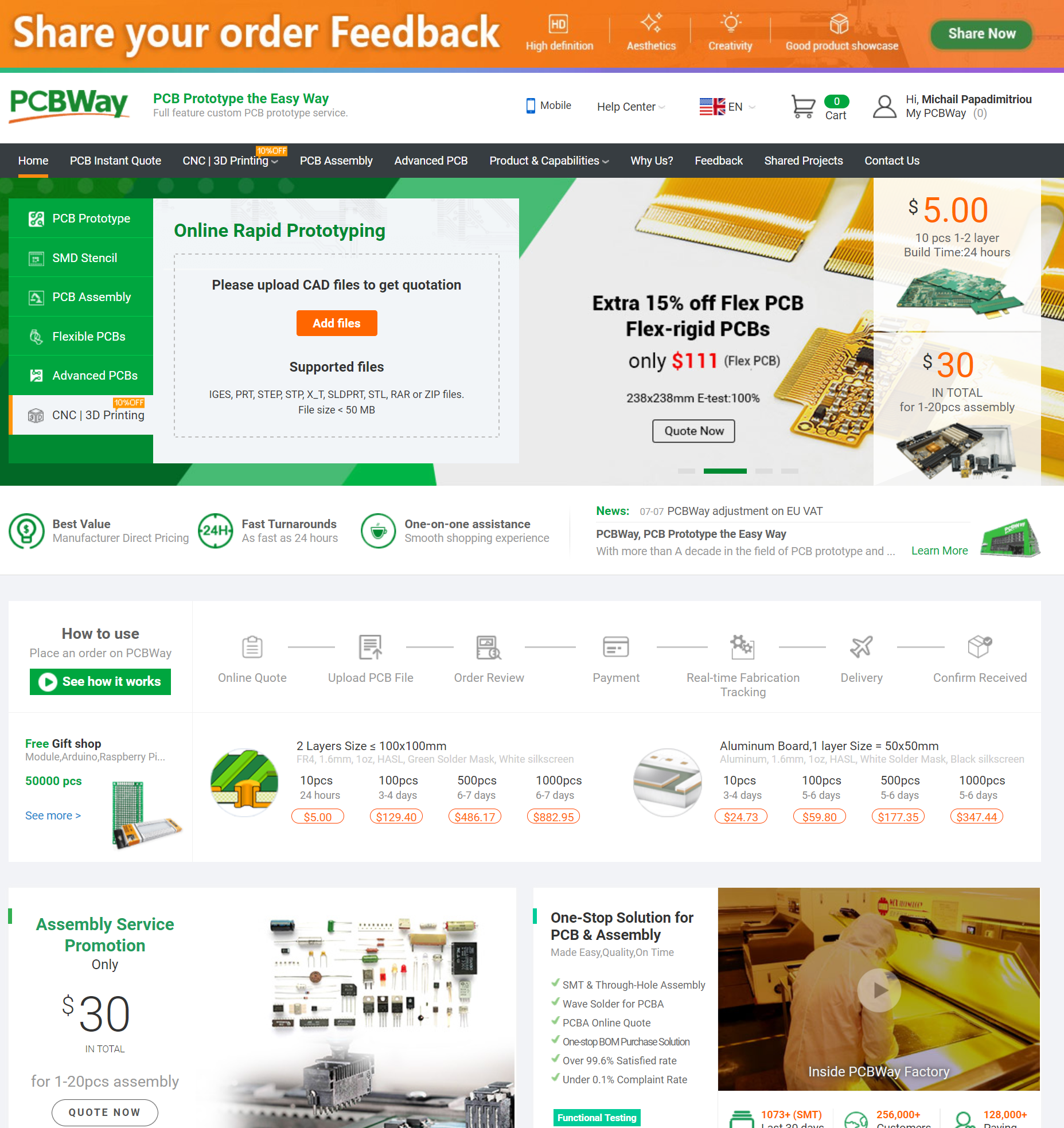 PCBWay 3D Printing Service Review