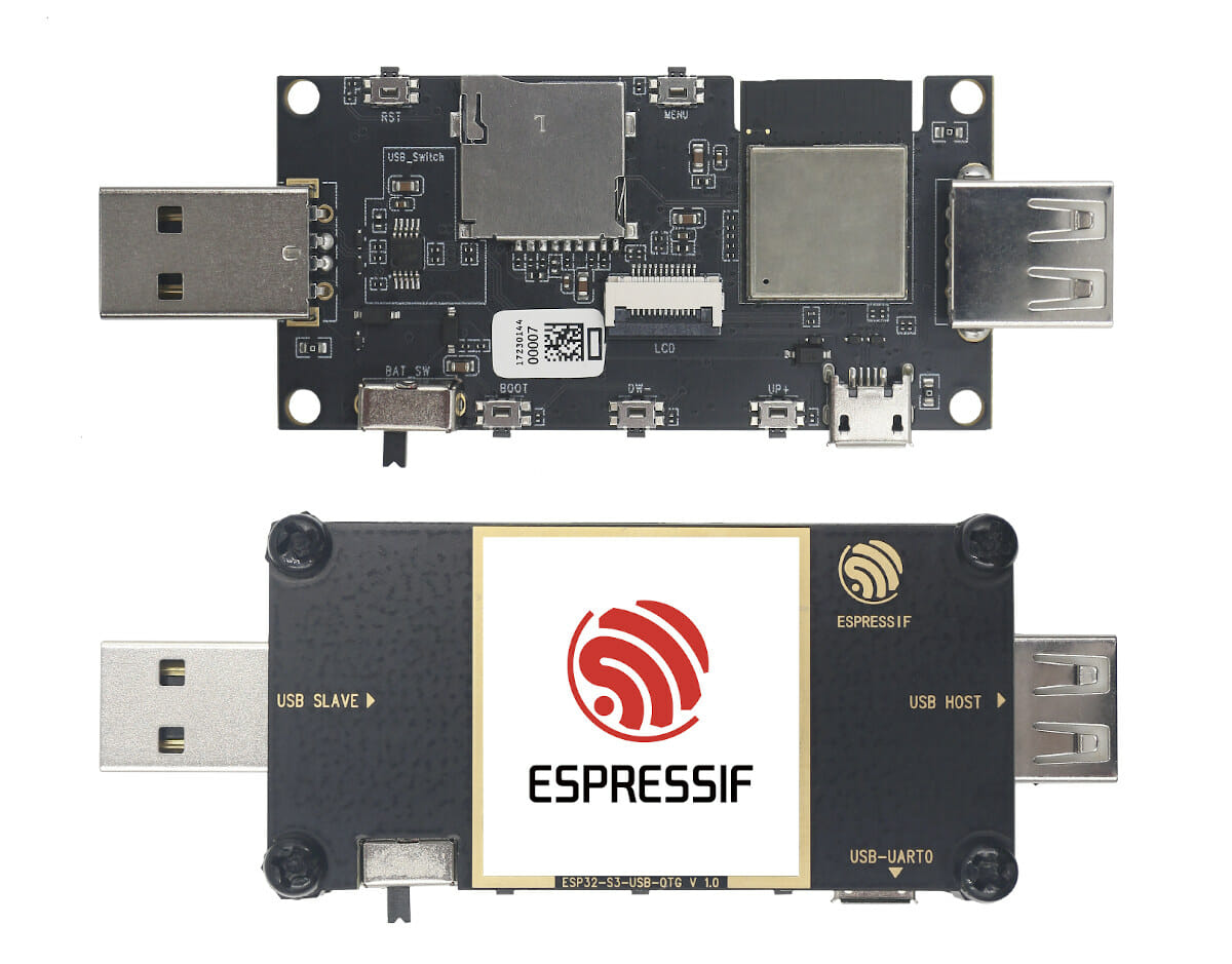 Meet the ESP32-S3-USB-OTG Development Board For USB Host And Device Solutions