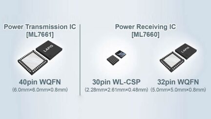 New 13.56MHz Wireless Power Supply Chipset for Wearable Devices and Industrial Equipment