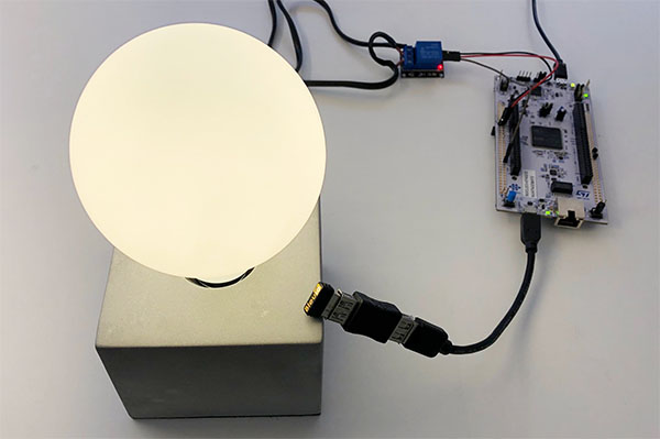 Make a BLE enabled Smart Bulb with STM32 and BleuIO