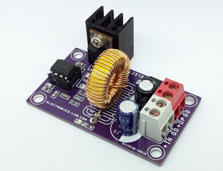 DC-HV DC Converter – 200V @ 20mA Output with 12V DC Input