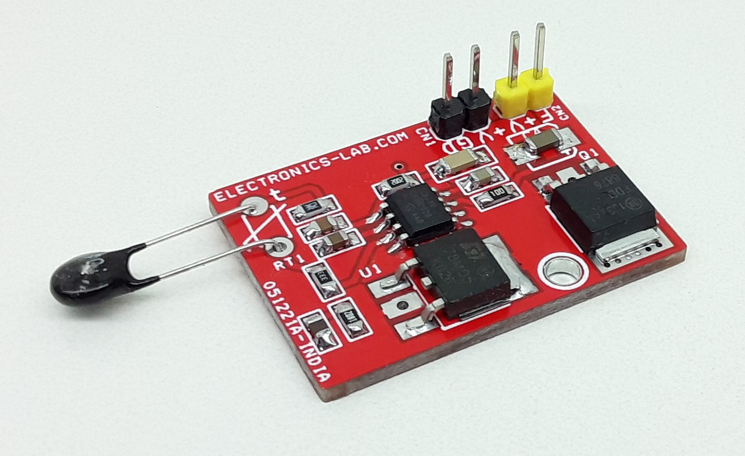 PWM Temperature Controlled FAN using TC648 and NTC sensor