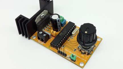 Brushed DC Motor Controller Using Rotary Encoder – Arduino Compatible