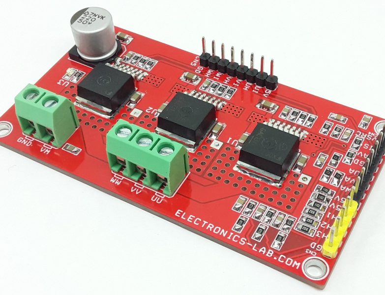 BLDC Motor and DC Brushed Motor Driver 