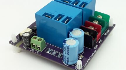 DC Motor Controller using Relay and MOSFET – Arduino Interface