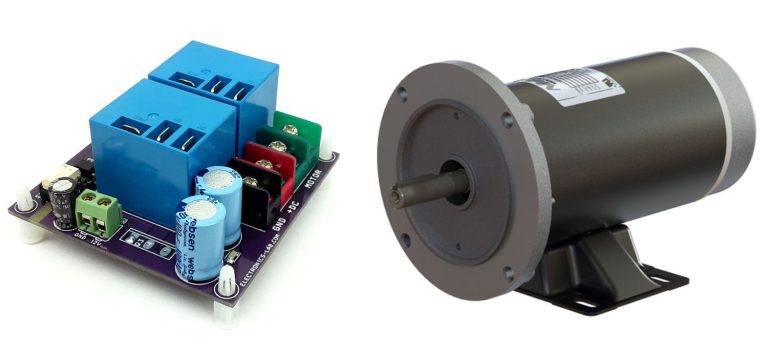 DC Motor Controller using Relay and MOSFET - Arduino Interface ...