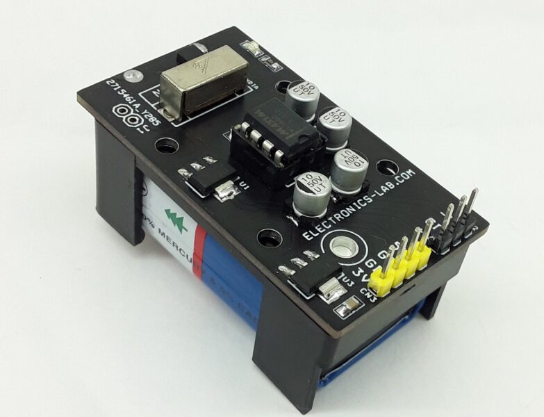 Multiple Output Power Source – Dual 10V (+/-10V), 5V DC, 3.3V DC from 9V Battery 