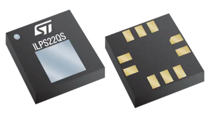 Dual full-scale, absolute digital output barometer with embedded Qvar electrostatic sensor