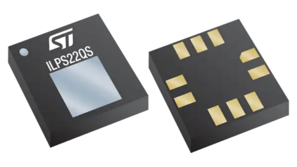Dual full-scale, absolute digital output barometer with embedded Qvar electrostatic sensor