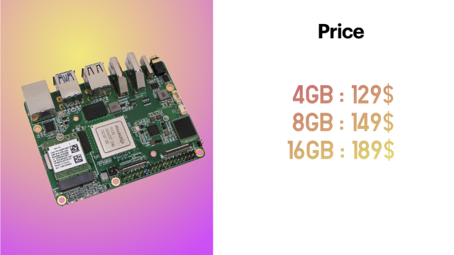 ファッション 通販 Radxa ROCK5 System-on RK3588 Rockchip Embedded With B Model 小物