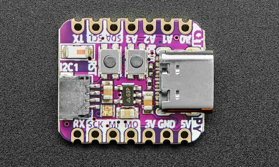 Adafruit QT PY-ESP32-S2 And Free Pink Adafruit Feather RP2040 For Orders Reaching $99.00