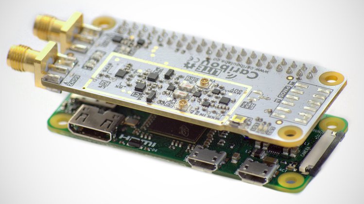 Open Source CaribouLite SDR Raspberry Pi HAT for $119