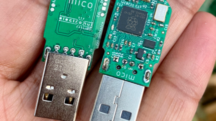 Open Source PDM to USB microphone based on the Raspberry PI RP2040