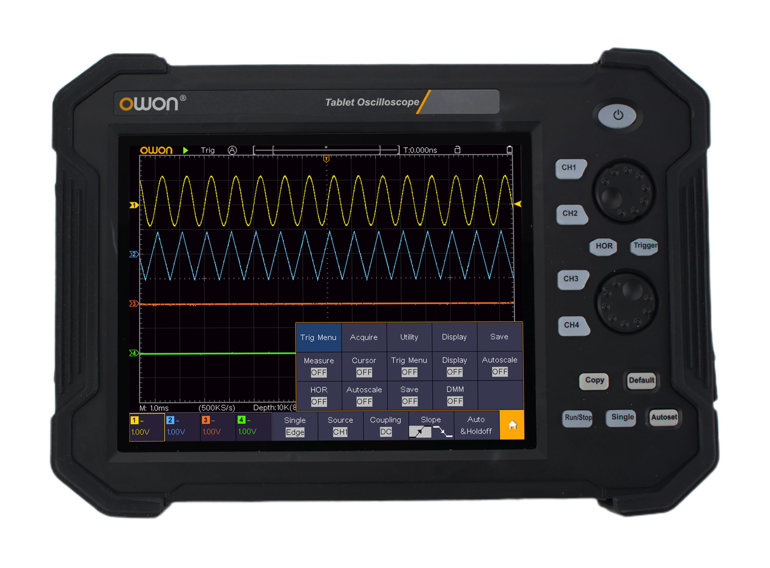 Owon TAO3000 Series Tablet Oscilloscopes