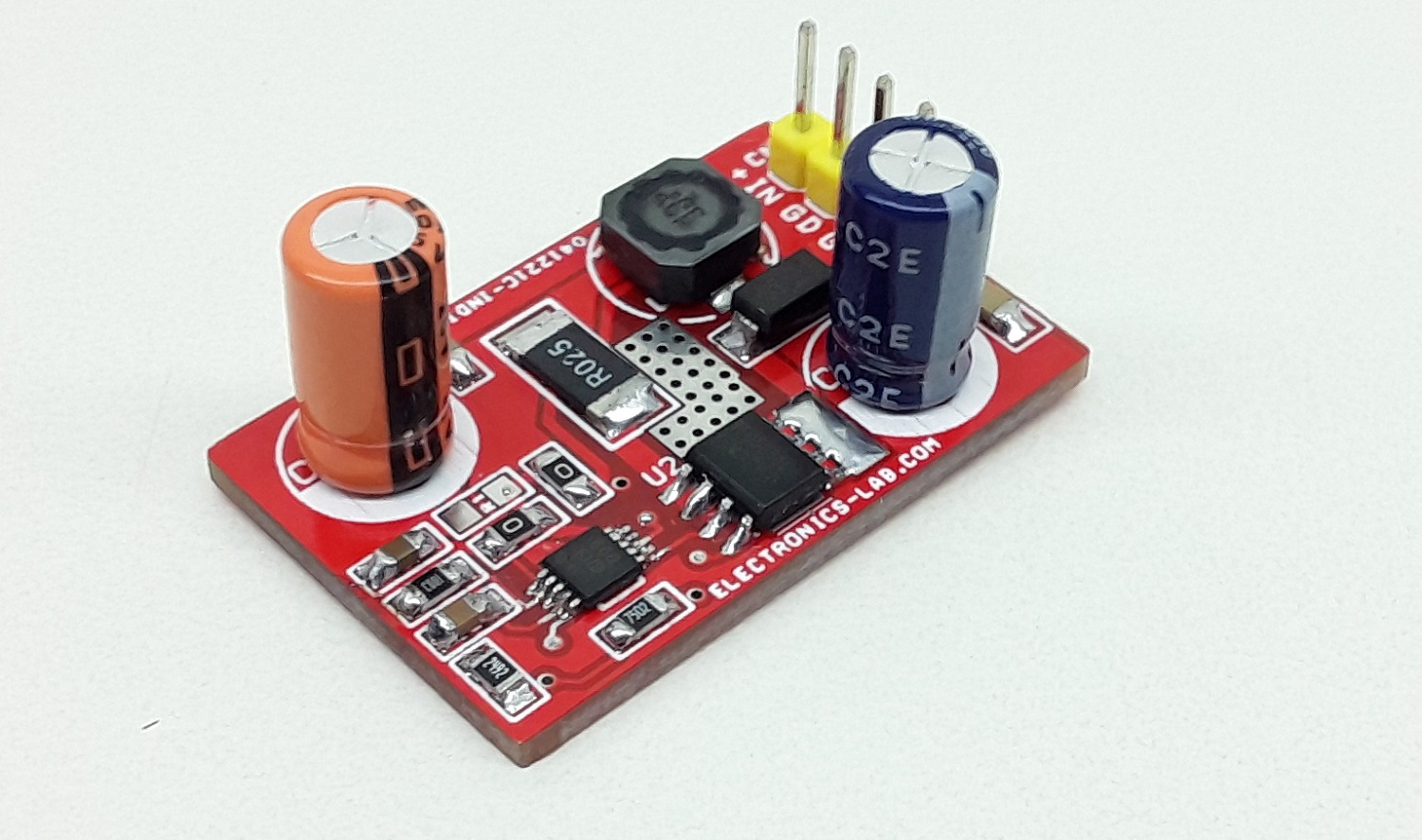 3V to 5V DC Output Step-Up DC-DC Converter using MAX668 