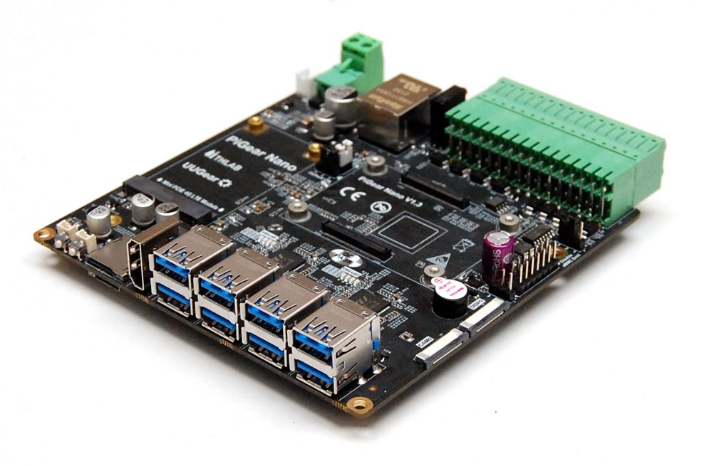 PiGear Nano – A Nano-ITX (12x12cm), Raspberry Pi CM4 Carrier Board Designed for Industrial Applications