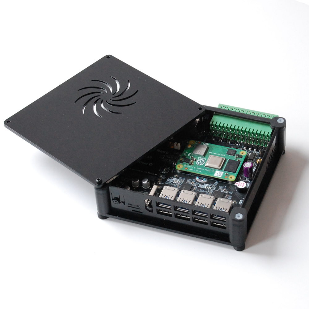 PiGear Nano – A Nano-ITX (12x12cm), Raspberry Pi CM4 Carrier Board Designed for Industrial Applications