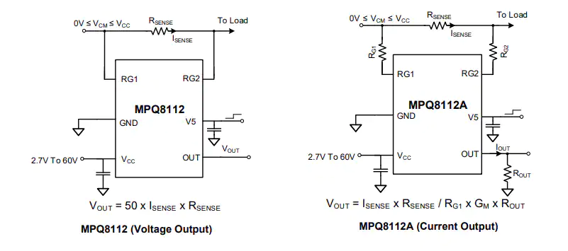 Monolithic Power Systems (MPS) MPQ811x High-Side Current-Sense Amplifiers