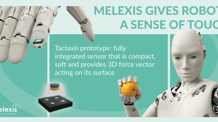 Melexis gives robots a sense of touch