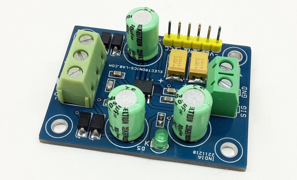 Audio Line Driver using DRV135 with Balanced Output