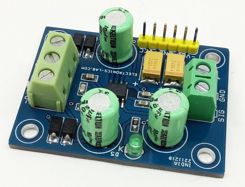 Audio Line Driver using DRV135 with Balanced Output