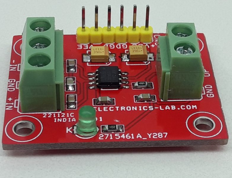 Audio Line Receiver using INA134