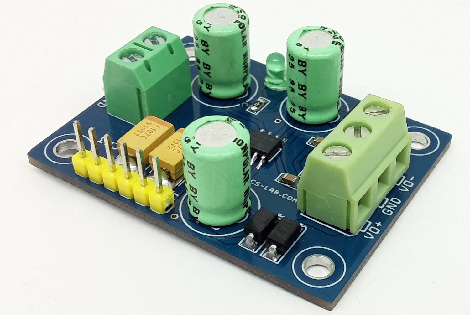 Audio Line Driver using DRV135 with Balanced Output