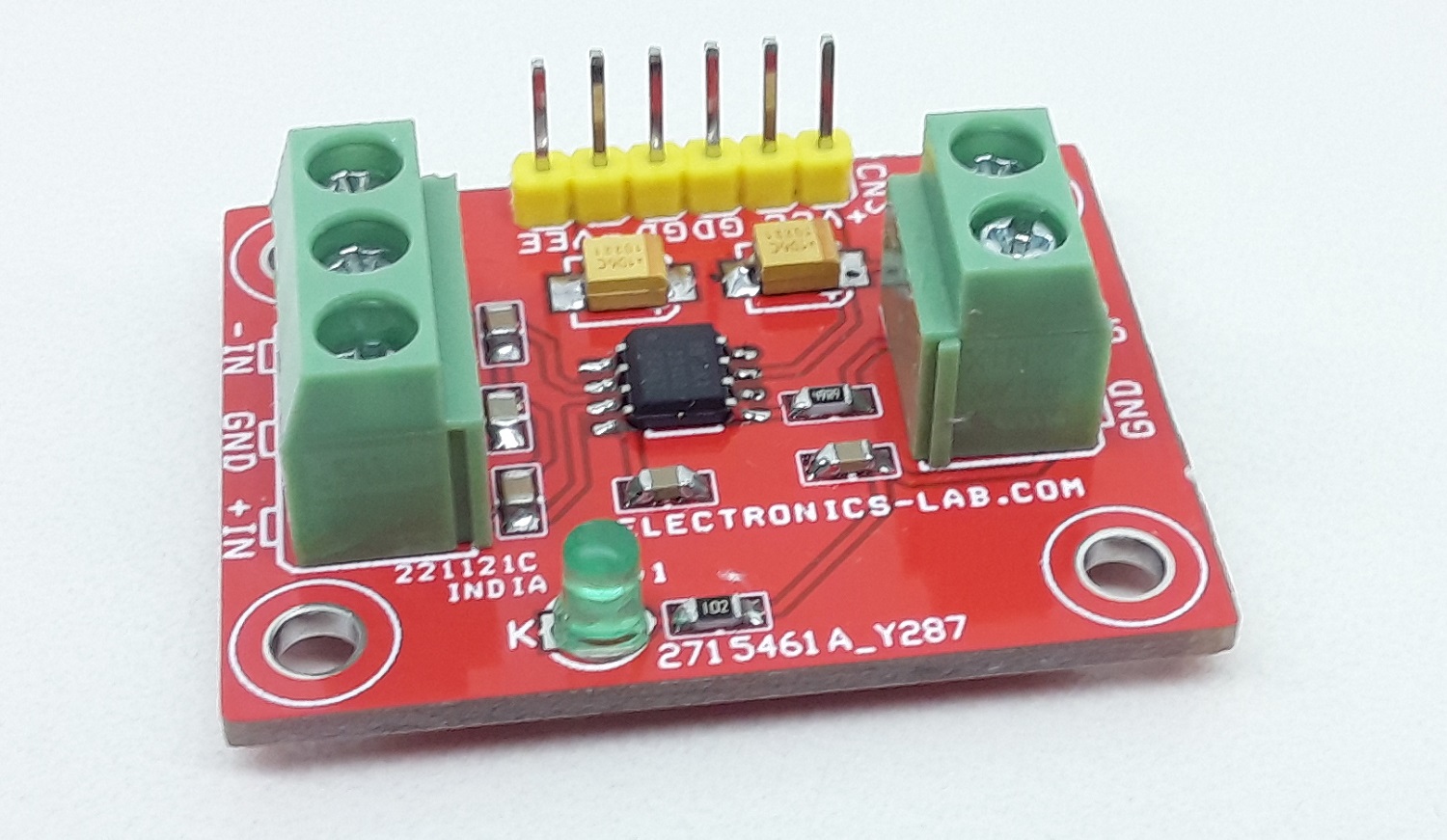 Audio Line Receiver using INA134