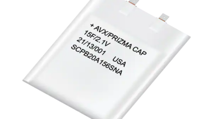 Kyocera AVX PrizmaCap™ Supercapacitor is 3500 mF