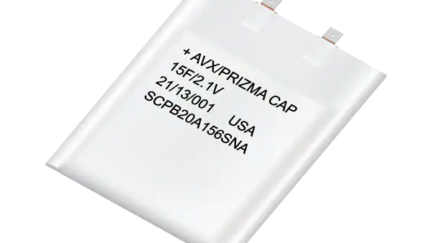 Kyocera AVX PrizmaCap™ Supercapacitor is 3500 mF