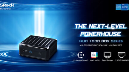 ASRock Industrial Releases the Next-level Powerhouse NUC 1200 BOX Series Mini PCs