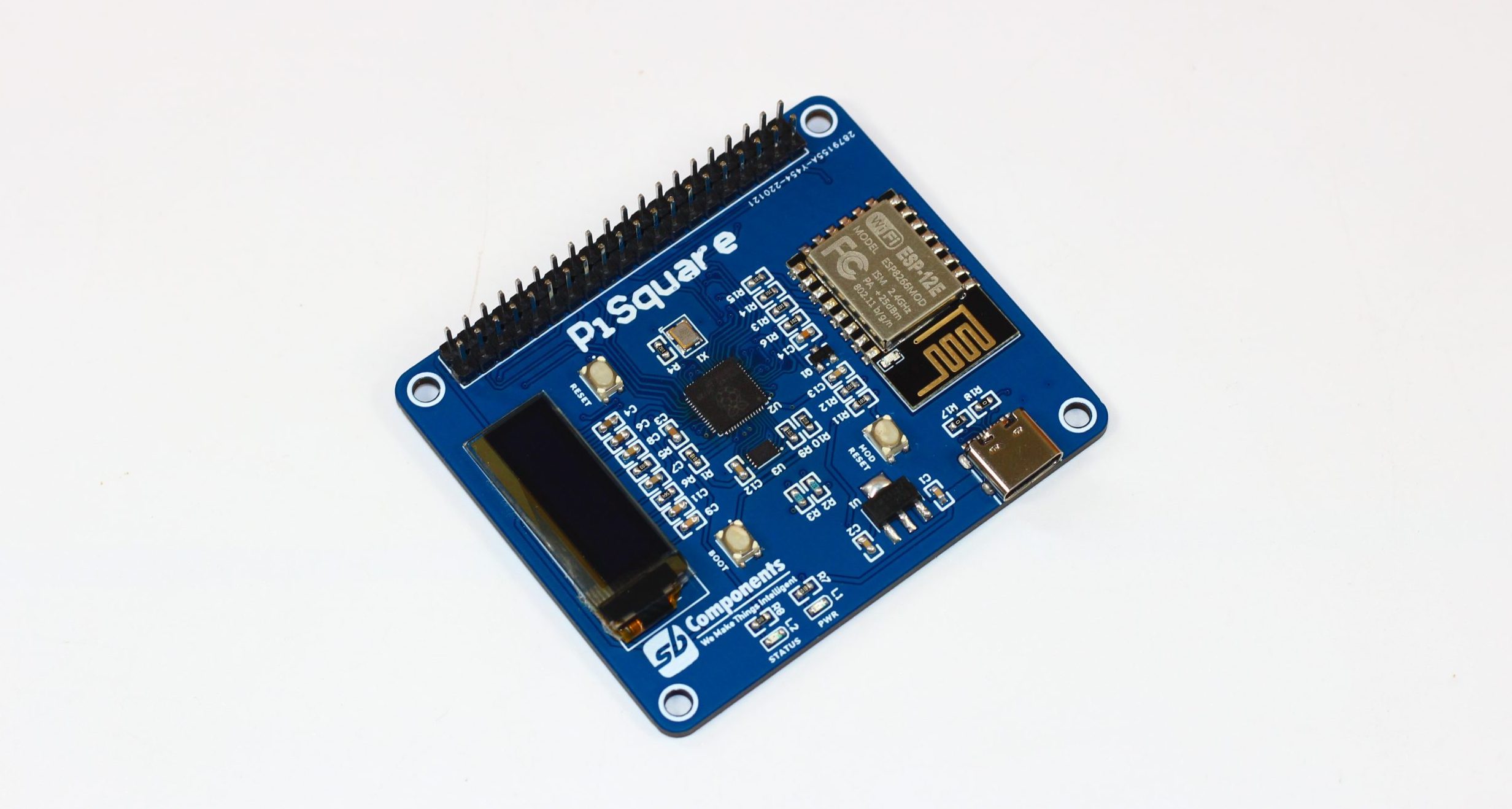 PiSquare Introduction – an RP2040 & ESP-12E based board