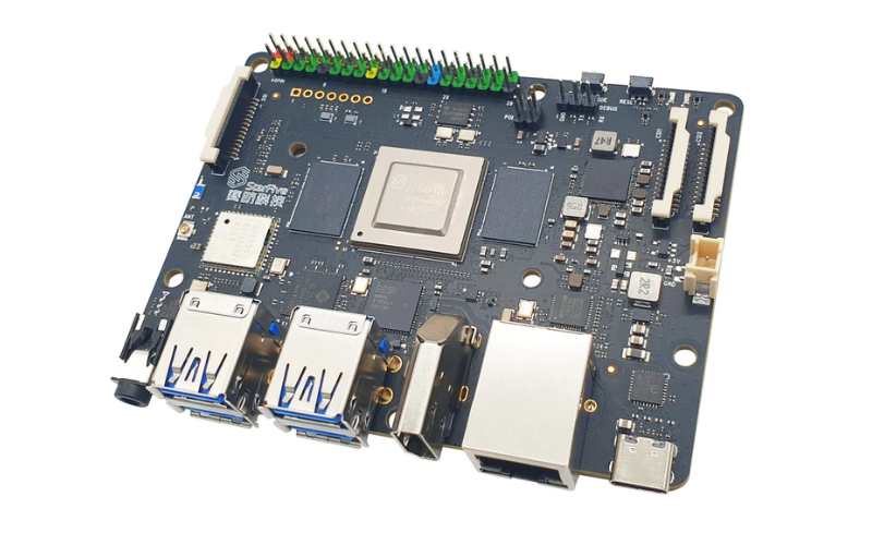 StarFive VisionFive V1 RISC-V Single Board Computer on sale for $179