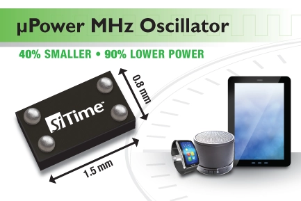 SiT8021 – 1 to 26 MHz – Ultra-Small µPower Oscillator SiT8021 – 1 to 26 MHz – Ultra-Small µPower Oscillator